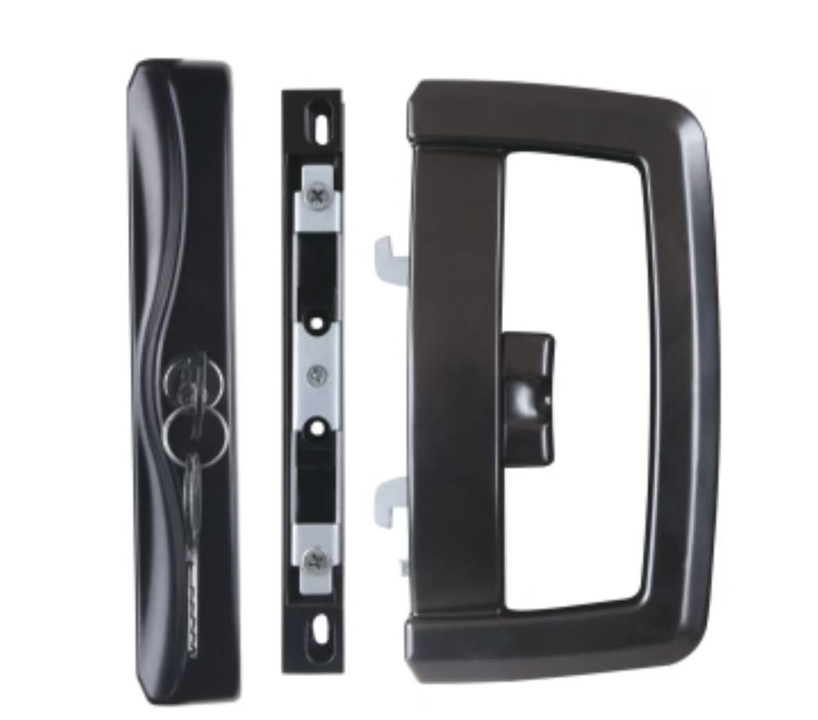 Aluminum alloy sliding door lock 2