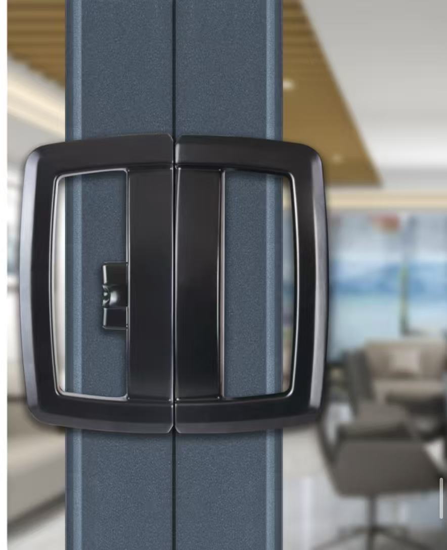 Aluminum alloy sliding door lock 3
