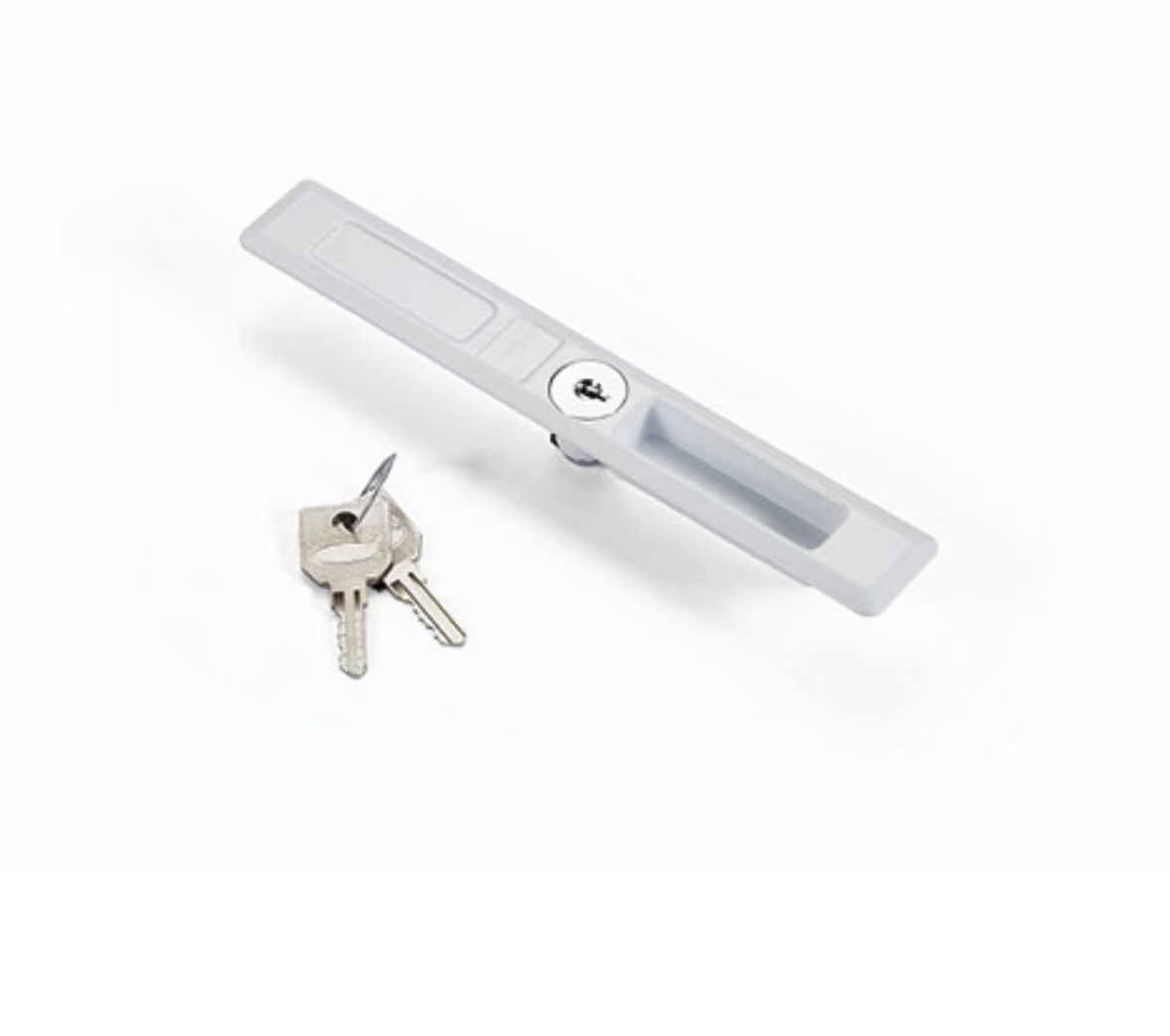 Sliding door and window single-line hook lock 2