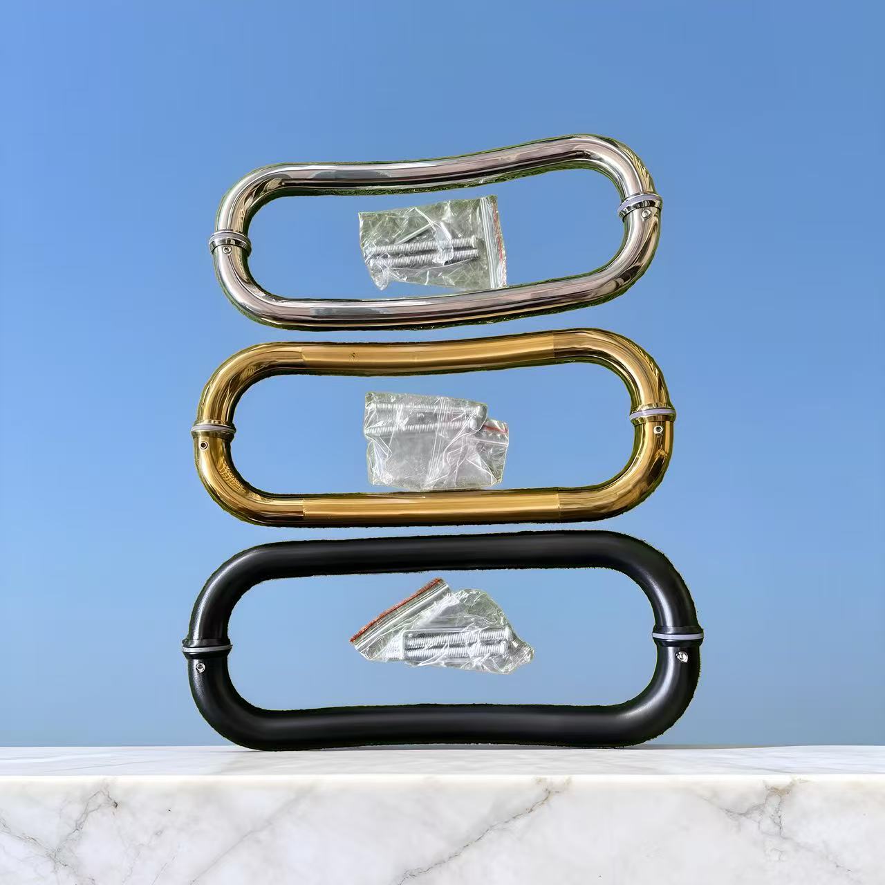 High-quality stainless steel handle