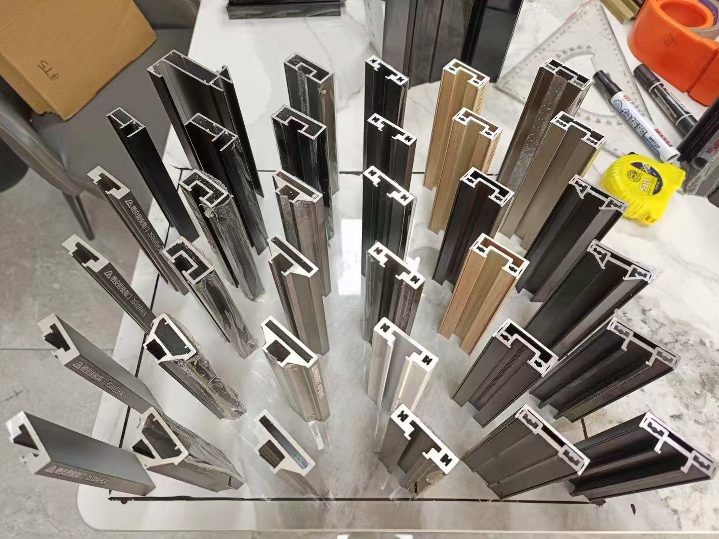 Aluminum profile series