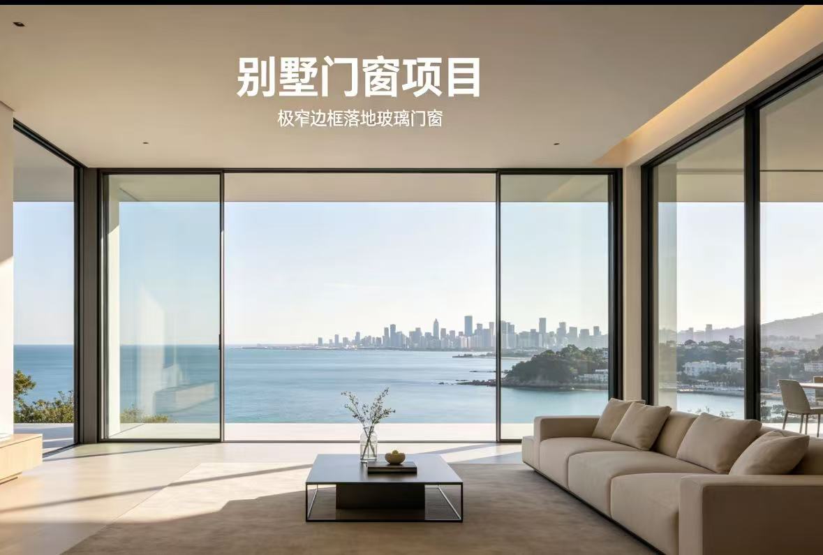 Dubai high-end villa: Whole-house customization project with upgraded sliding doors and system Windows
