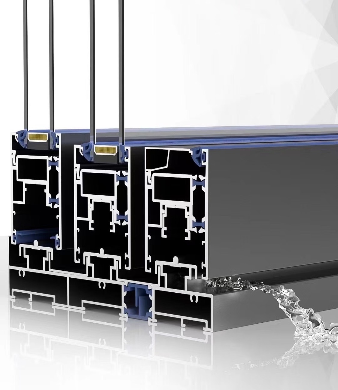 Profile of the lifting door