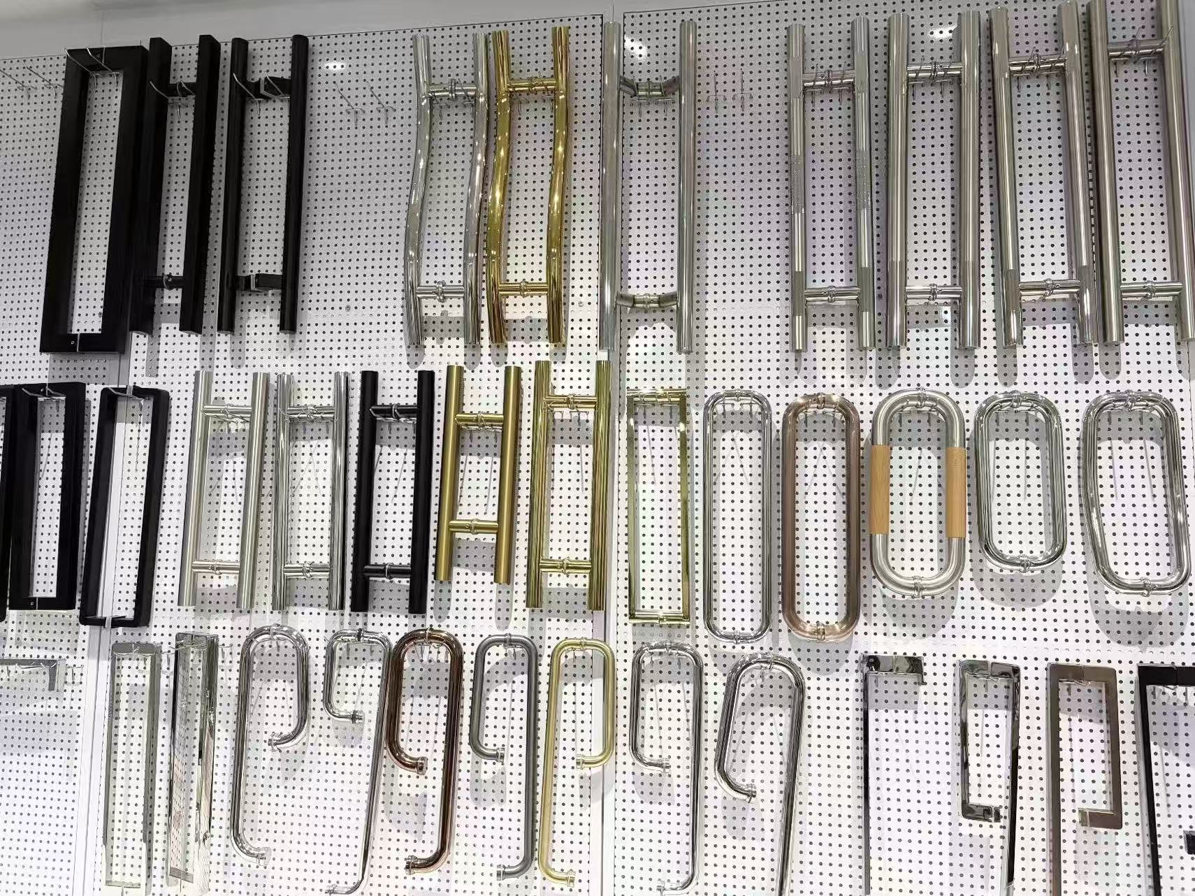High-quality stainless steel door and window handles