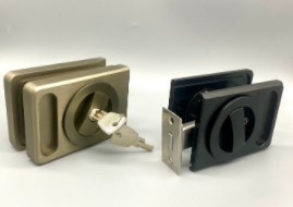 Sliding door interlocking lock 3